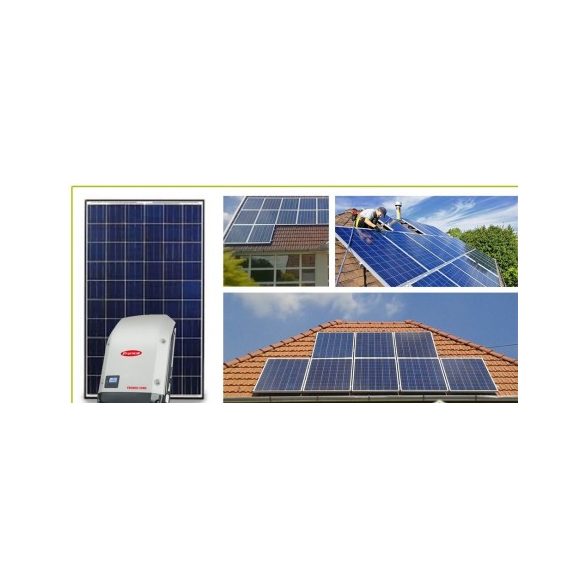 5,00 kWp hálózatra visszatápláló napelemes rendszer